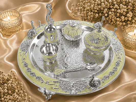 Royal Peacock Pooja Thali