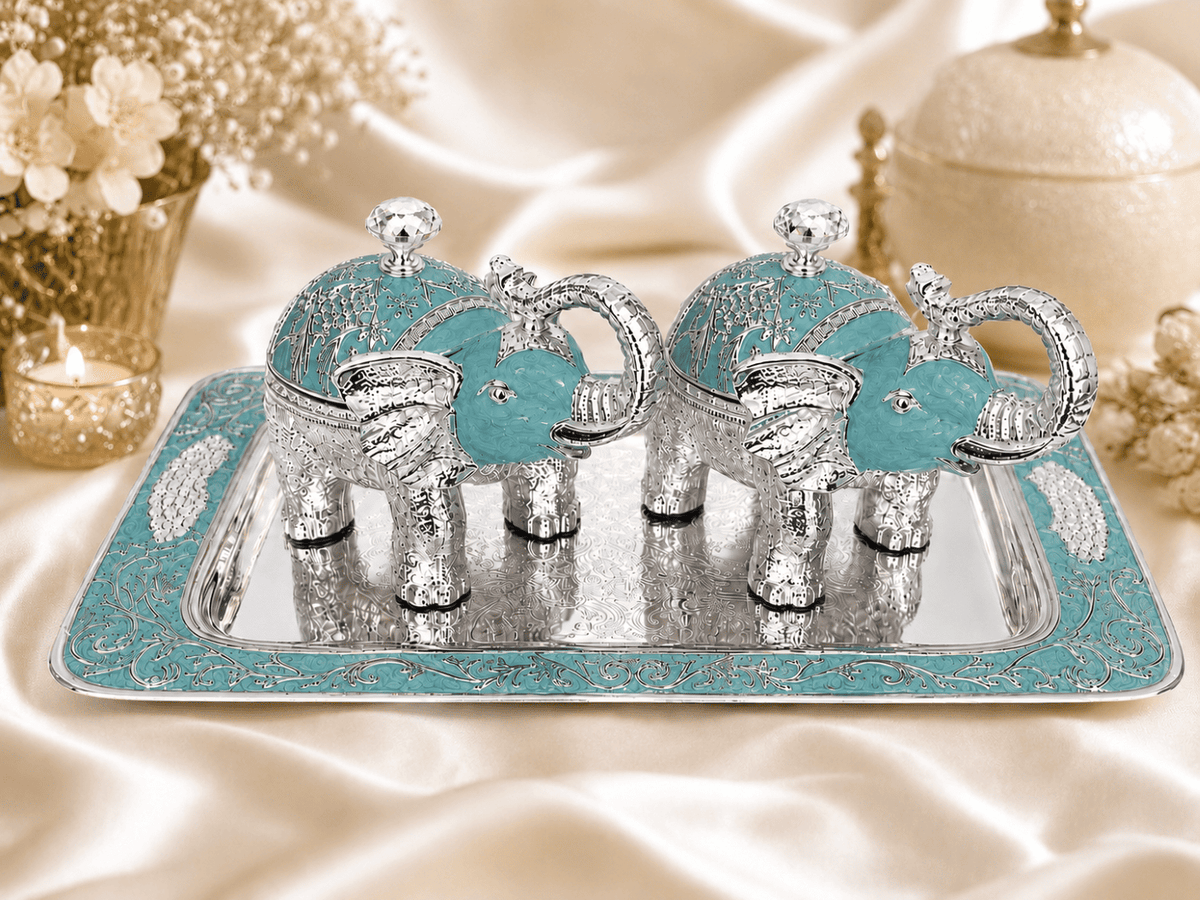 Elephant Body Sugar Pot Set