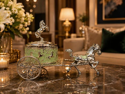 Horse Carriage with Single Bowl