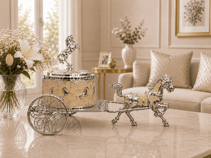 Horse Carriage with Single Bowl