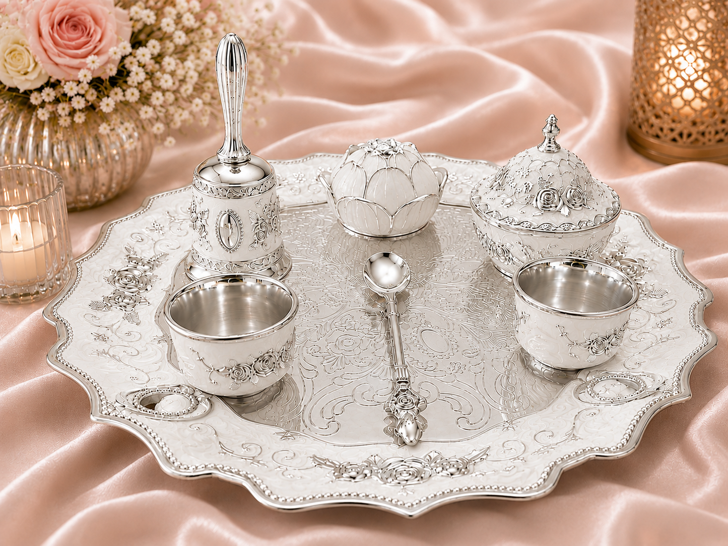 Royal Heritage Pooja Thali