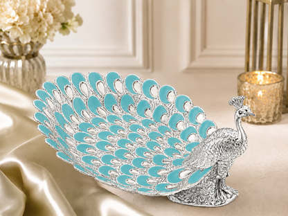 Royal Peacock Decorative Bowl
