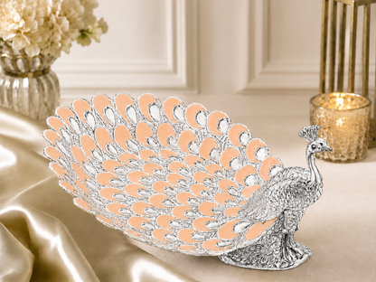 Royal Peacock Decorative Bowl