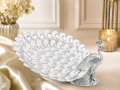 Royal Peacock Decorative Bowl