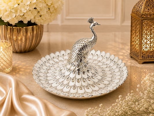 Royal Peacock Platter